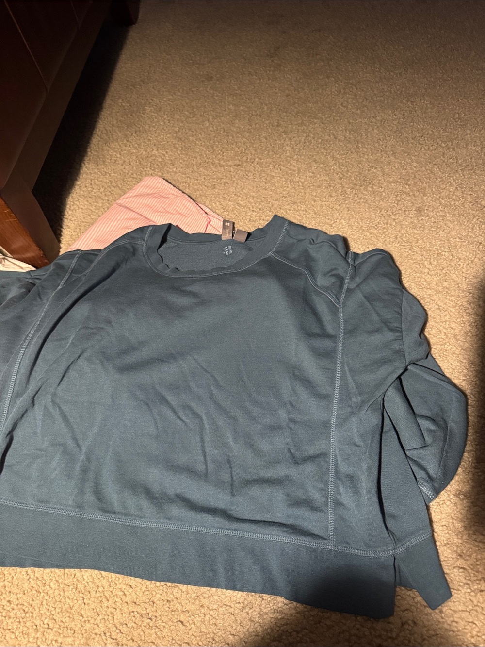 Sweaty Betty Slate Blue Crew Sweatshirt